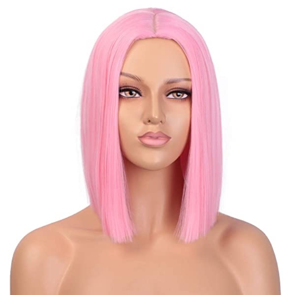 Entrance Styles Pink Wig